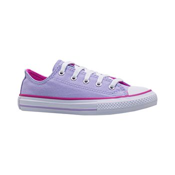 Tenis-Casual-Lilas-e-Magenta-Kids-Chuck-Taylor-|-All-Star-Tamanho--31---Cor--LILAS-0